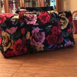 Vera Bradley Large Duffle in Havana Rose